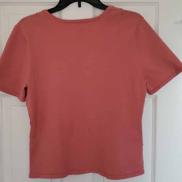 Lovely Short Sleeve Knit Top - Picture 5 of 8